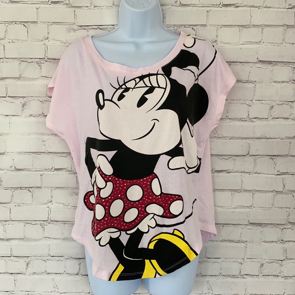 Disney Minnie mouse top size large